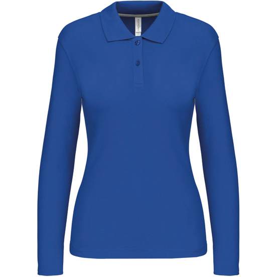 Polo manches longues femme