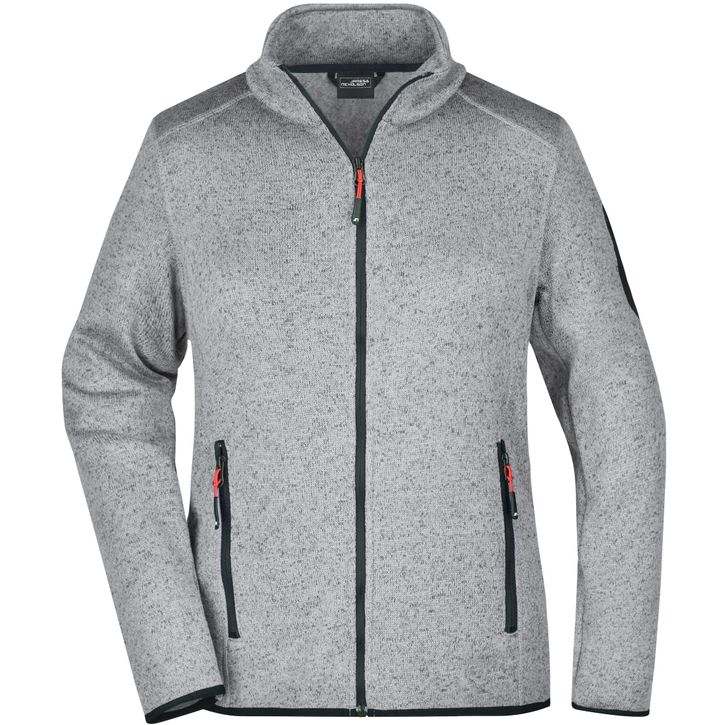 Ladies´ Knitted Fleece Jacket