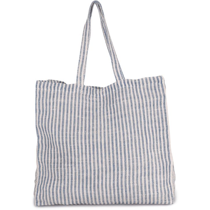 Image produit Sac shopping à rayures en juco