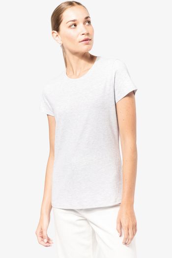 Image produit T-shirt col rond manches courtes femme