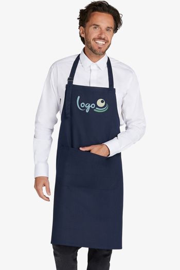 Image produit Lisbon - Cotton Heavyweight Bib Apron with Pocket