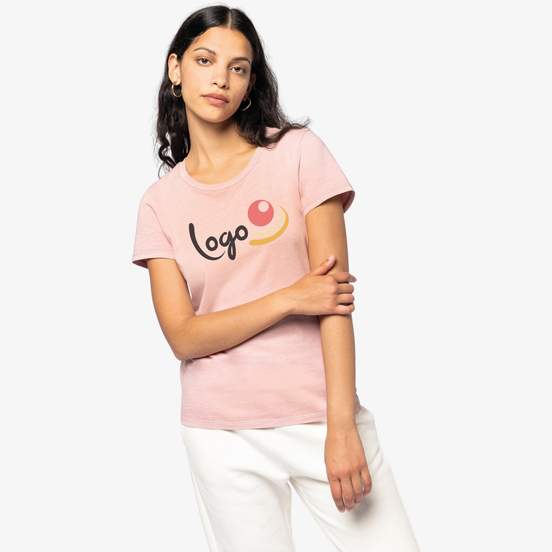 T-shirt délavé femme - 165g