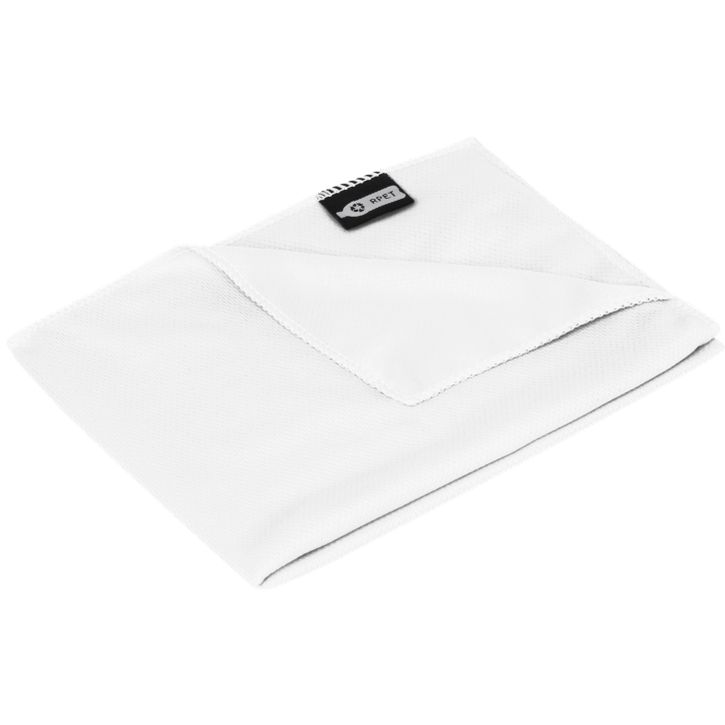 Image produit Serviette de sport rafraîchissante en PET recyclé Raquel avec pochette 80 x 30 cm