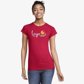 Ladies` Softstyle® Fitted Ring Spun T-Shirt