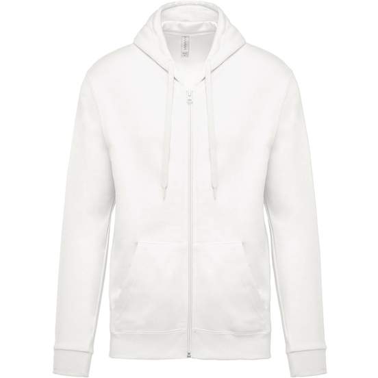 Sweat-shirt zippé capuche 