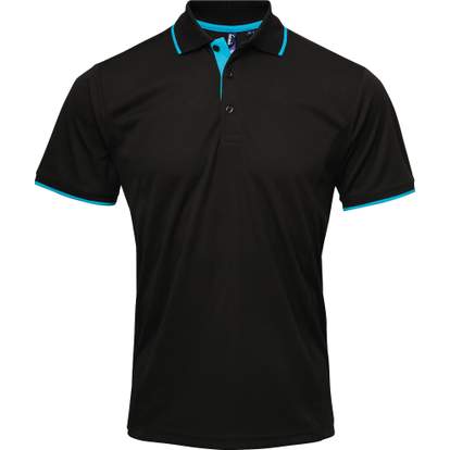 Image produit Polo Coolchecker® contrasté pour homme