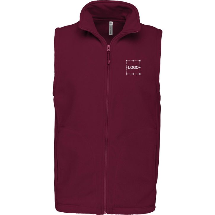 Image produit Bodywarmer micropolaire homme