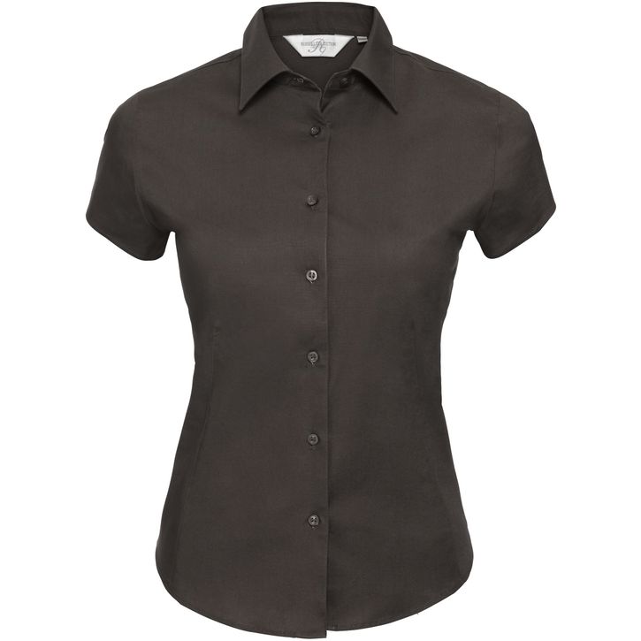 Image produit Ladies’ short sleeve fitted stretch shirt