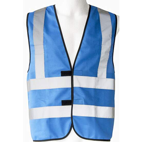 Gilet de sécurité avec 4 bandes réflechissantes