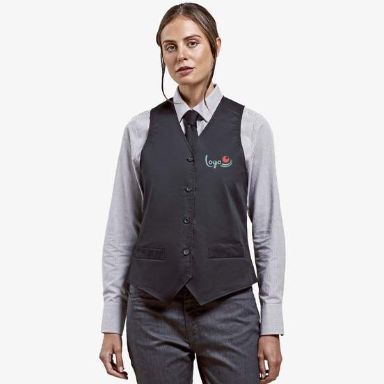 Gilet d'hôtellerie pour femme