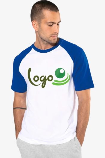 Image produit Baseball - T-shirt bicolore manches courtes