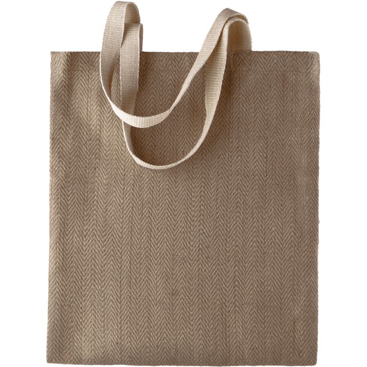 Image produit Sac en toile de jute teint 100% naturel