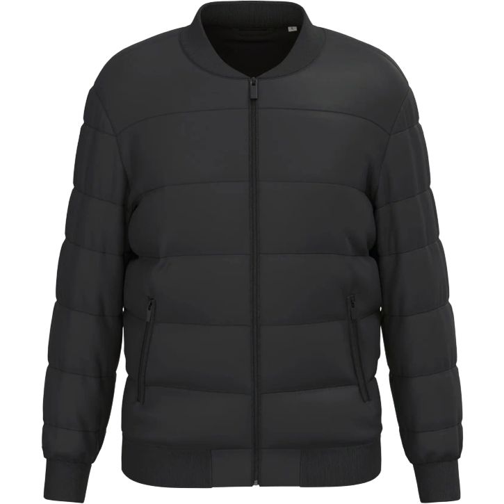 Image produit Veste matelassée à col teddy unisexe