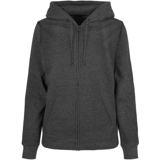 Ladies Basic Zip Hoody