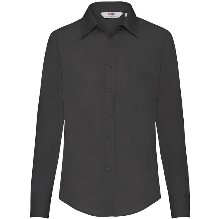 Image produit Long Sleeve Poplin Shirt Lady-Fit