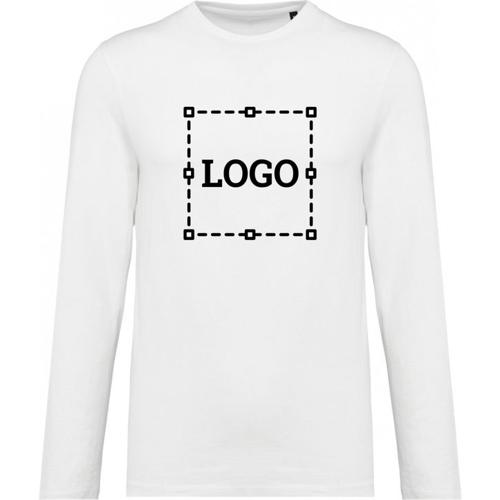Image produit T-shirt Supima® col rond manches longues homme