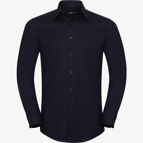 Men’s long sleeve tailored oxford shirt