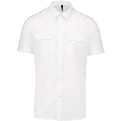 Image produit Chemise pilote manches courtes homme