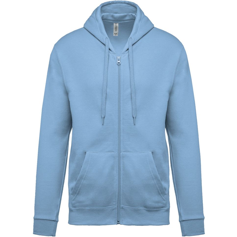 Sweat-shirt zippé capuche 