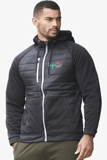 Image produit Full zip padded softshell jacket