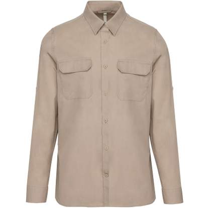 Image produit Chemise safari manches longues homme