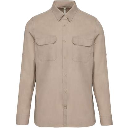 Image produit Chemise safari manches longues homme