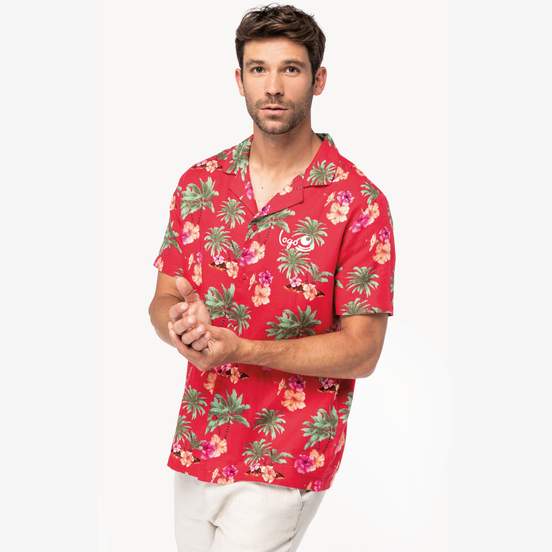 Chemise imprimé hawaïen homme 