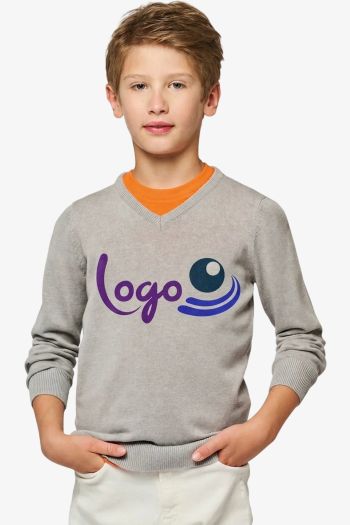 Image produit Pull col V enfant