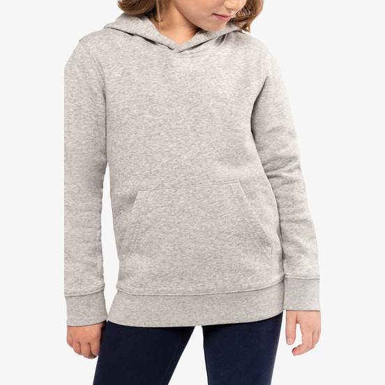 Sweat-shirt éco-responsable à capuche enfant