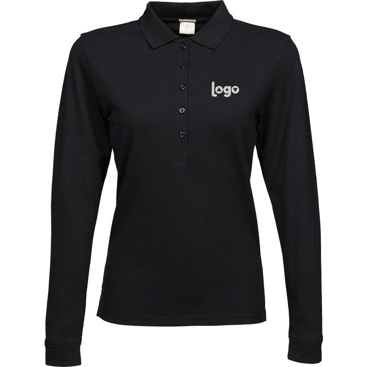 Image produit Ladies Luxury LS Stretch Polo