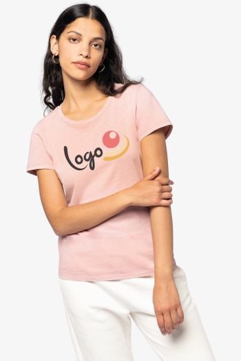 Image produit T-shirt délavé femme - 165g