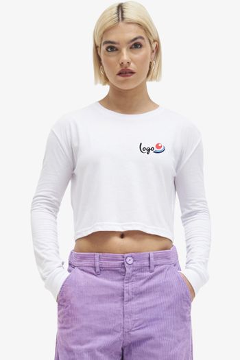 Image produit Women's Long Sleeve Cropped T