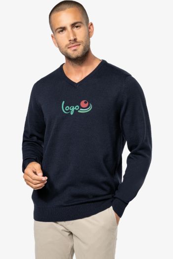 Image produit Pull col V homme
