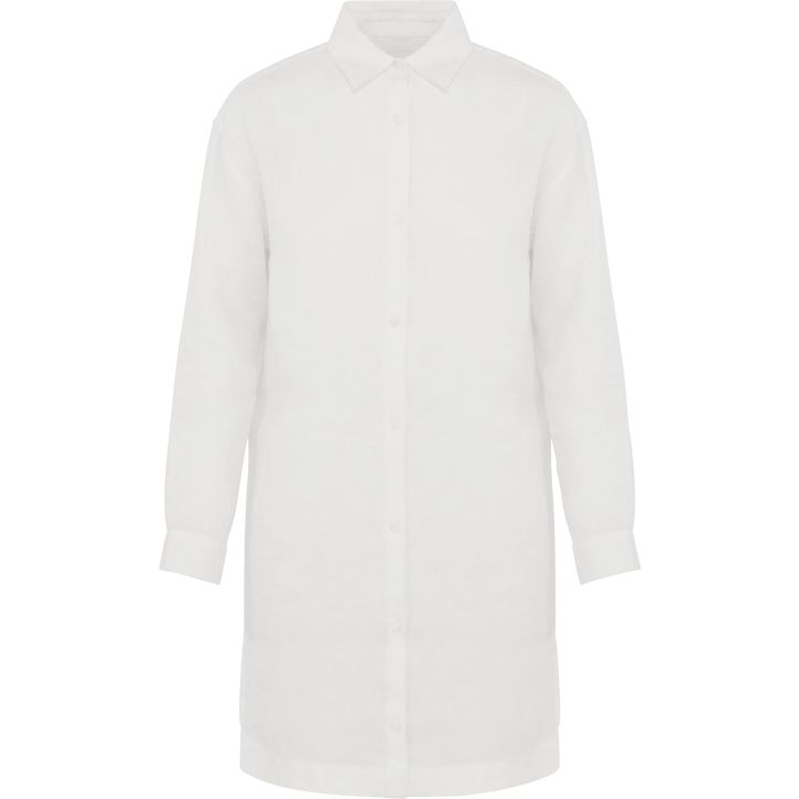 Image produit Robe chemise en lin femme