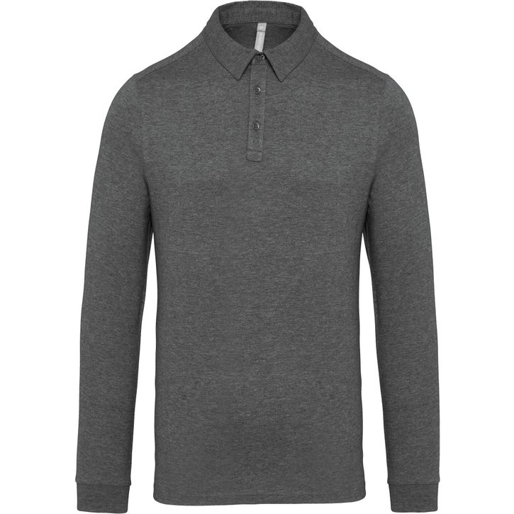 Image produit Polo jersey manches longues homme