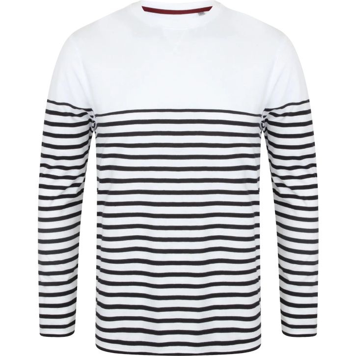 Image produit Long sleeved Breton striped T