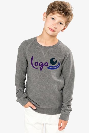 Image produit Sweat-shirt bio manches raglan enfant