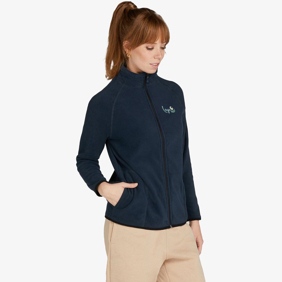 Signature Tagless Microfleece Full Zip Women