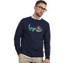 Ribbed Interlock Crew Neck