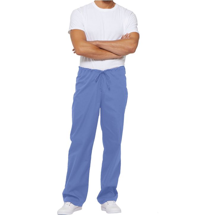 Image produit Pantalon à cordon de serrage à taille standard unisexe