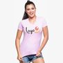 Regular lady comfort v-neck