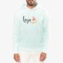 Sweat-shirt écoresponsable à capuche homme