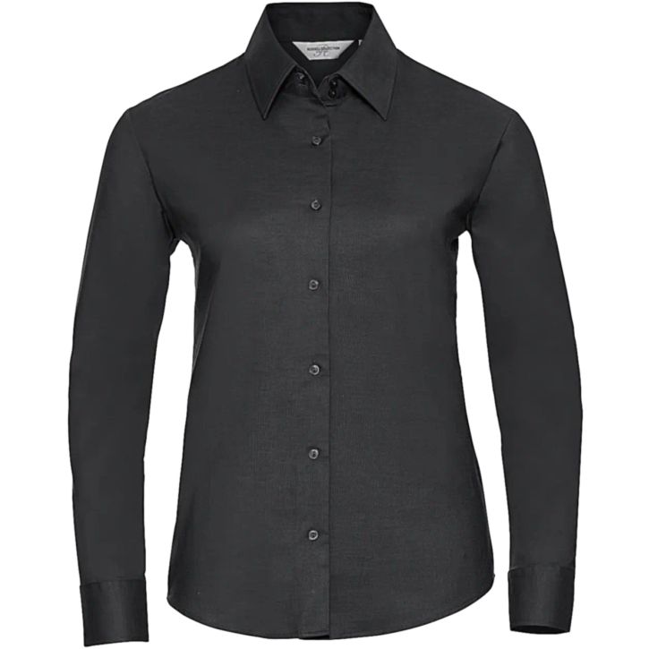 Image produit Chemise Oxford cintrée manches longues femme