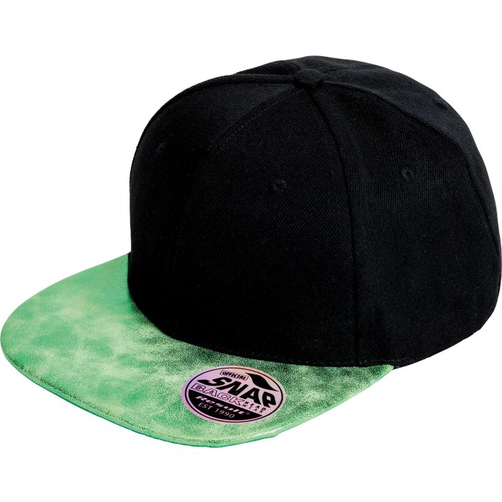 Image produit Bronx Glitter Flat Peak Snapback Cap