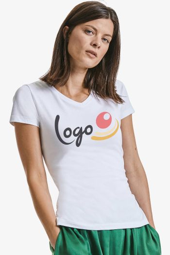 Image produit Ladies' Pure Organic V-Neck Tee