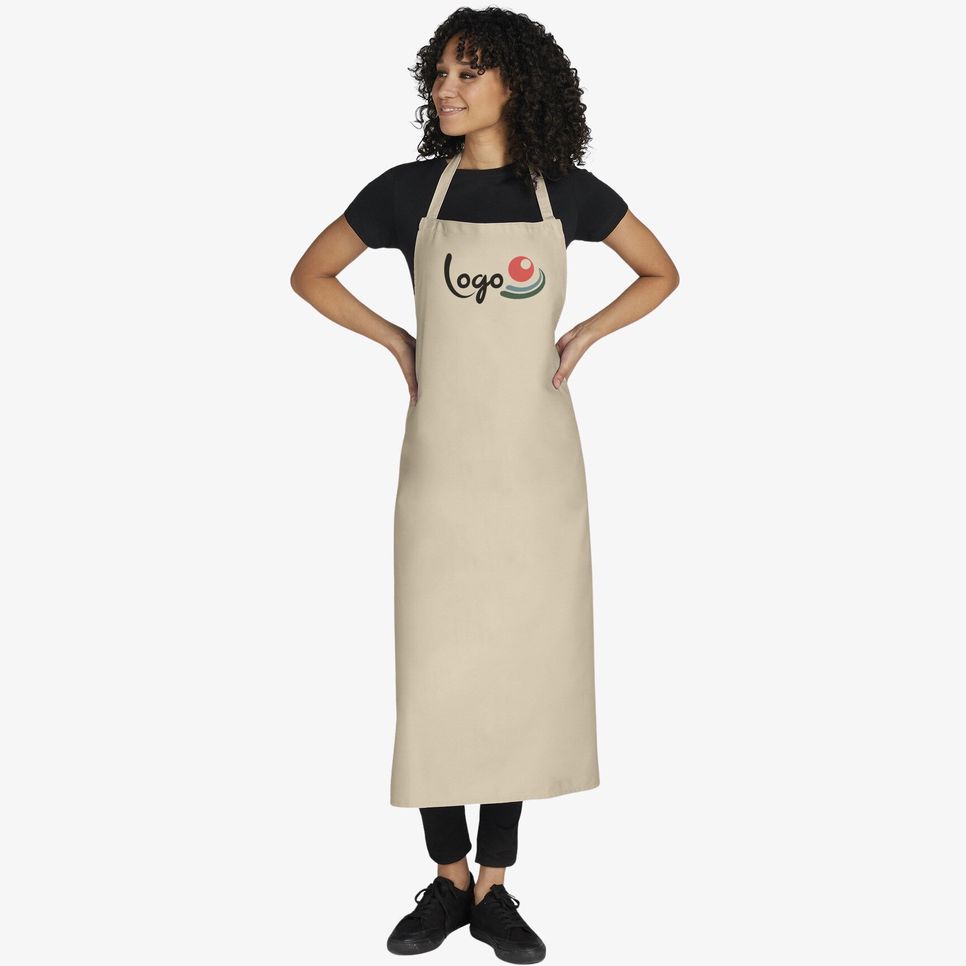 Paris - Recycled Bib Apron