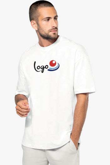 Image produit T-shirt unisexe oversize manches courtes