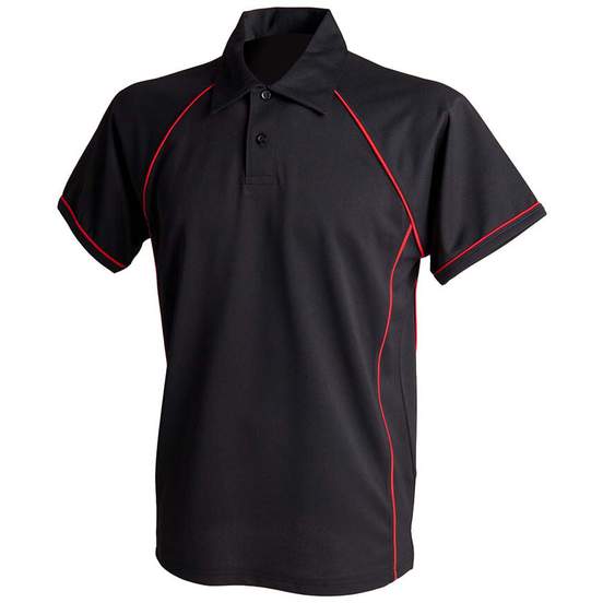 Men's Piped Performance Polo