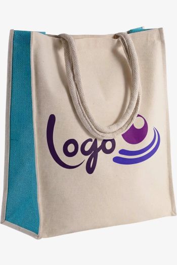 Image produit Sac cabas en coton / jute - 23 L