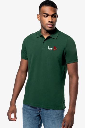 Image produit Polo piqué Bio180 homme